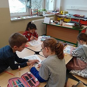 Projektový den - Mikuláš v 1.A