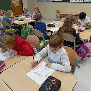 Projektový den - Mikuláš v 1.A