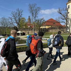 Návštěva zámku  Książ v rámci česko-polského projektu